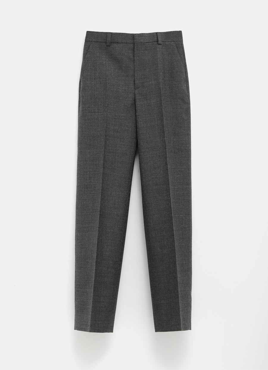 Pantalón de crepé de lana para mujer