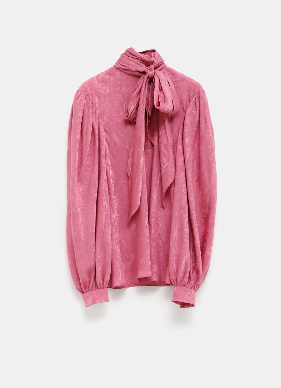 Camisa de seda para mujer