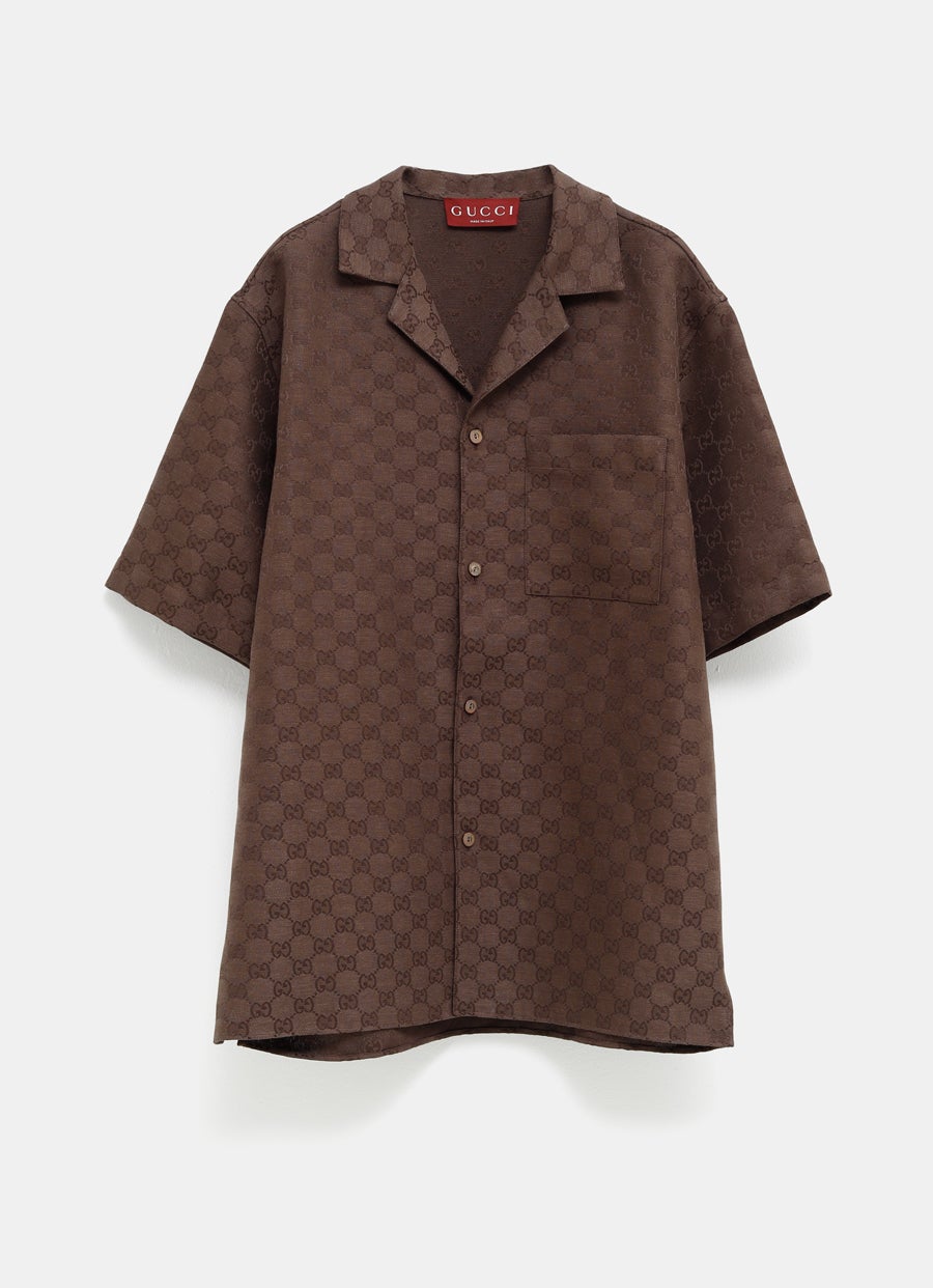 Camisa bowling GG para hombre