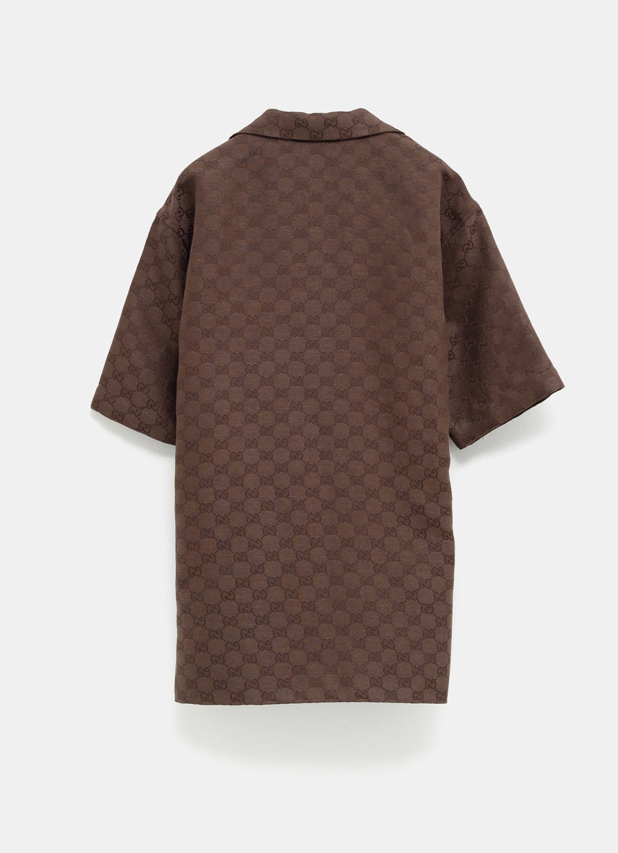 Camisa bowling GG para hombre