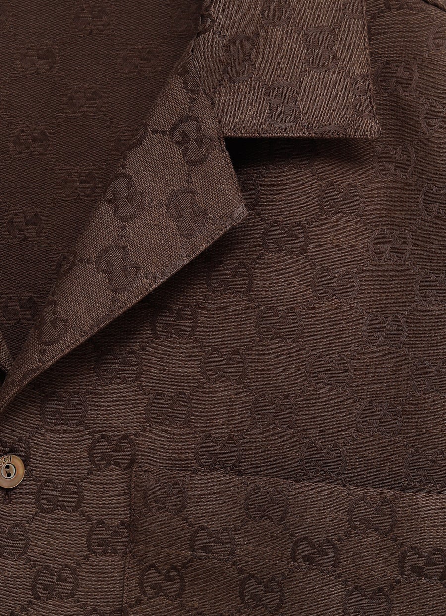 Camisa bowling GG para hombre