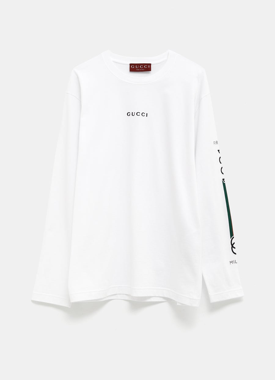 Camiseta con logo para hombre