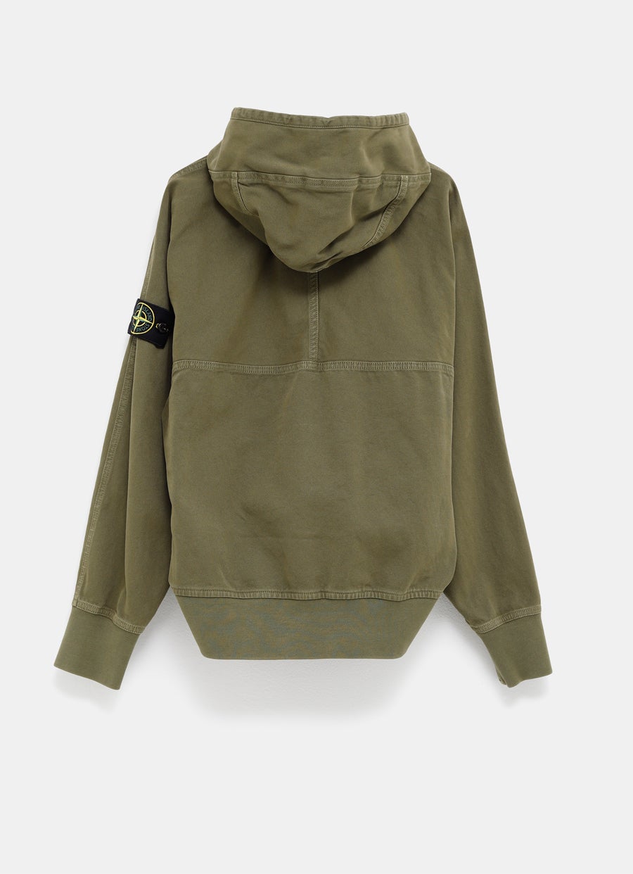 Chaqueta de lona con capucha