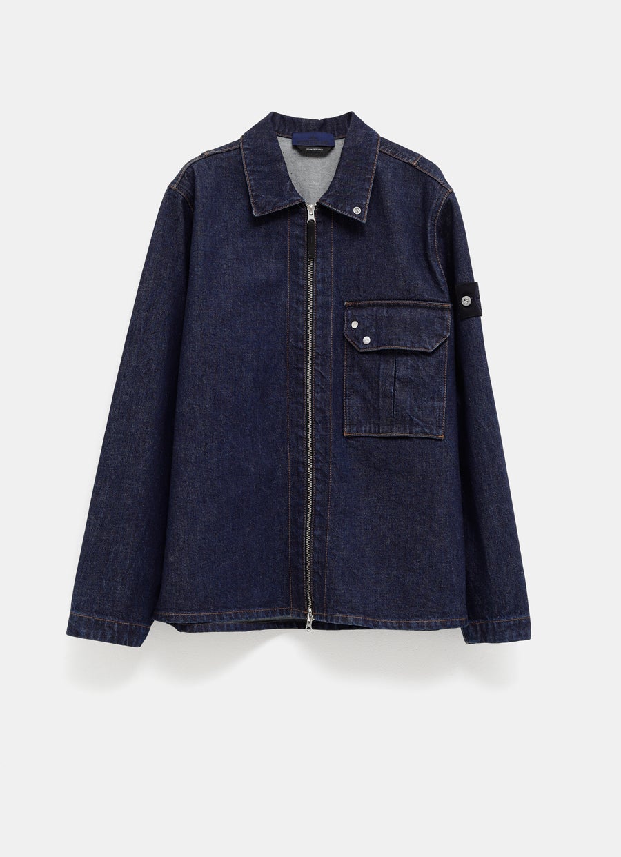 Sobrecamisa en denim