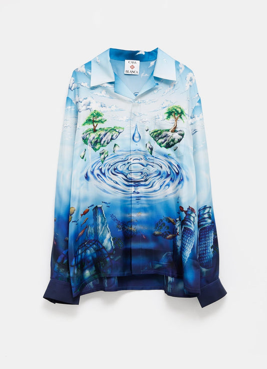 Camisa de seda Lost Atlantis