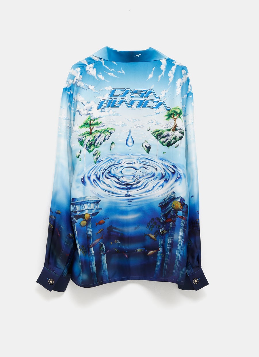 Camisa de seda Lost Atlantis