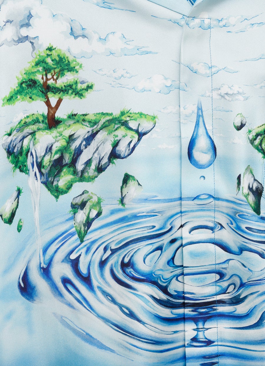 Camisa de seda Lost Atlantis