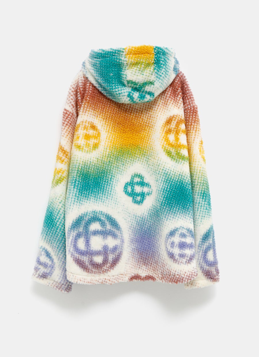 Chaqueta de borreguito con monograma