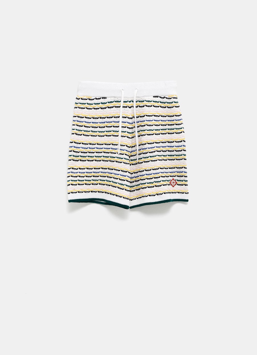 Pantalón corto Tuck Stitch