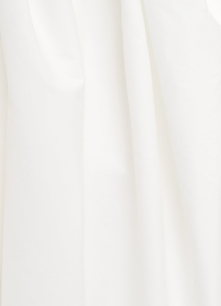 Top Lavande drapeado