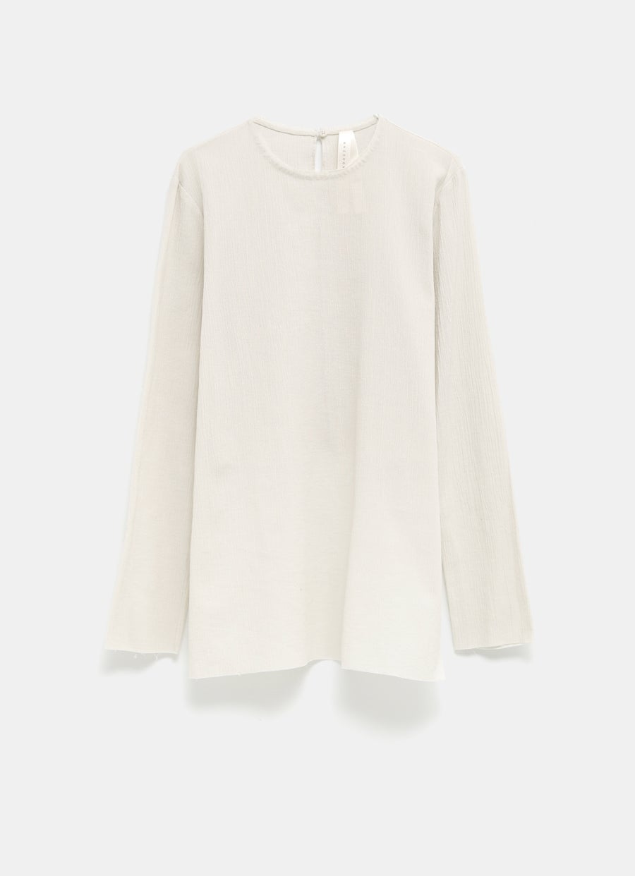 Top con parte frontal más larga