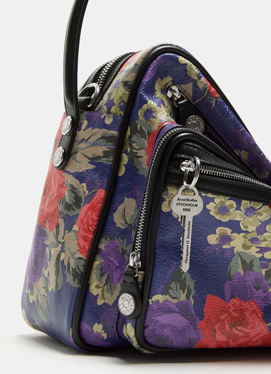 Bolso de hombro Camero Camera 80s Flower