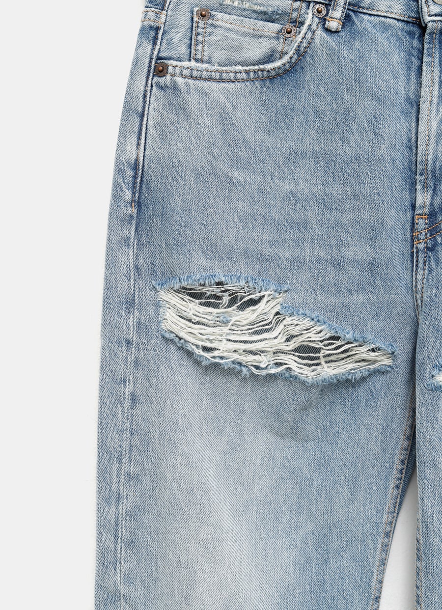 Vaqueros con rotos para mujer