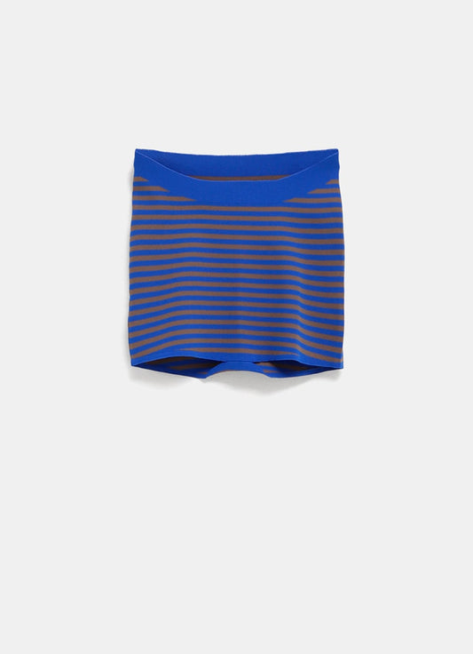 Pantalón mini a rayas