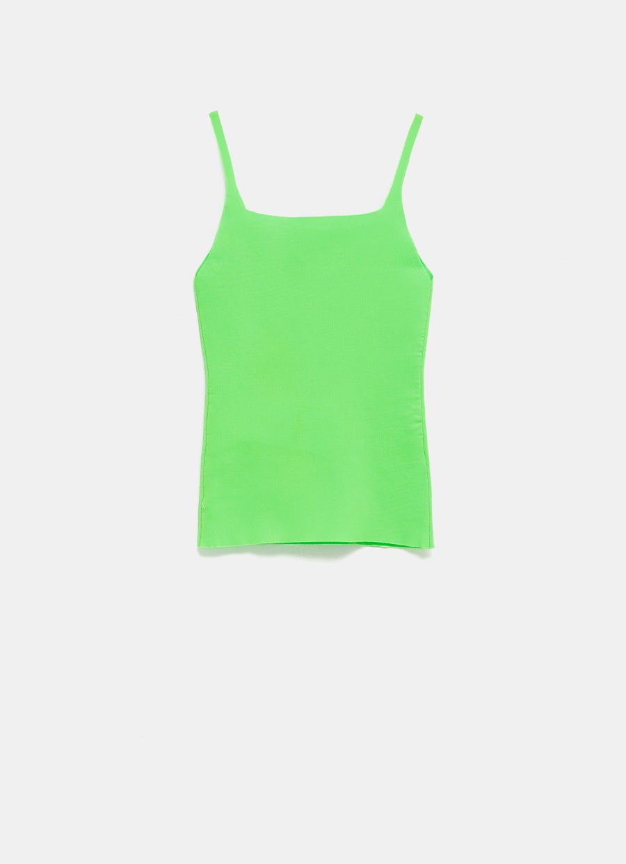 Top de tirantes a rayas