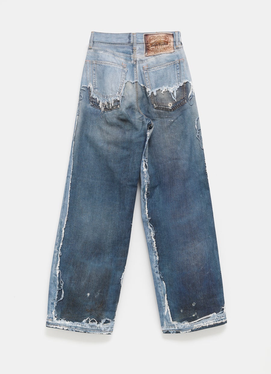 Vaqueros con estampado unisex