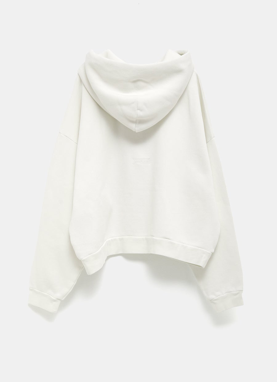 Sudadera de felpa con logo para hombre