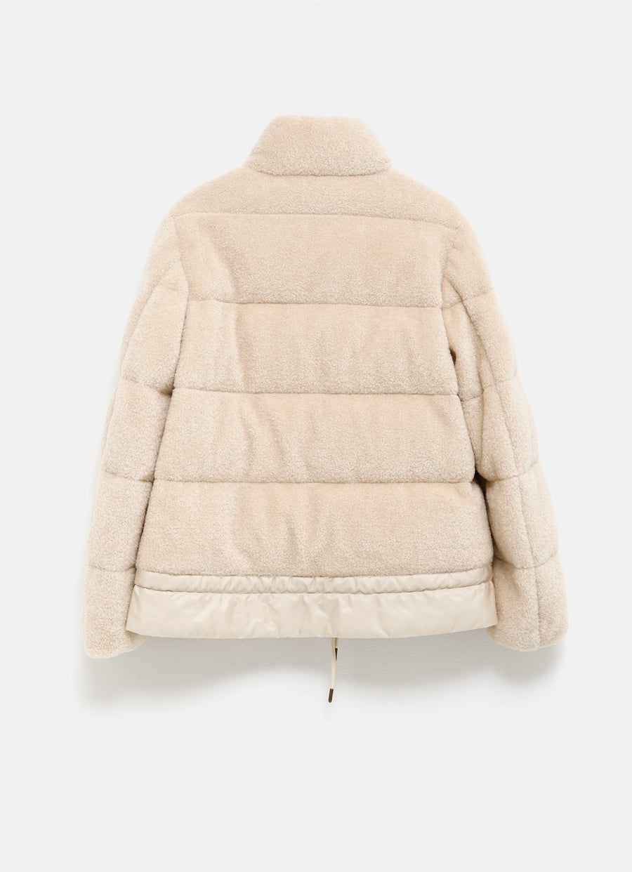 Plumífero corto Cedre para mujer