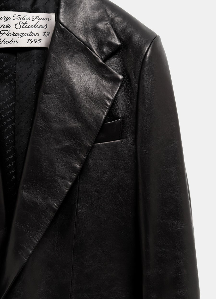 Chaqueta de piel para hombre