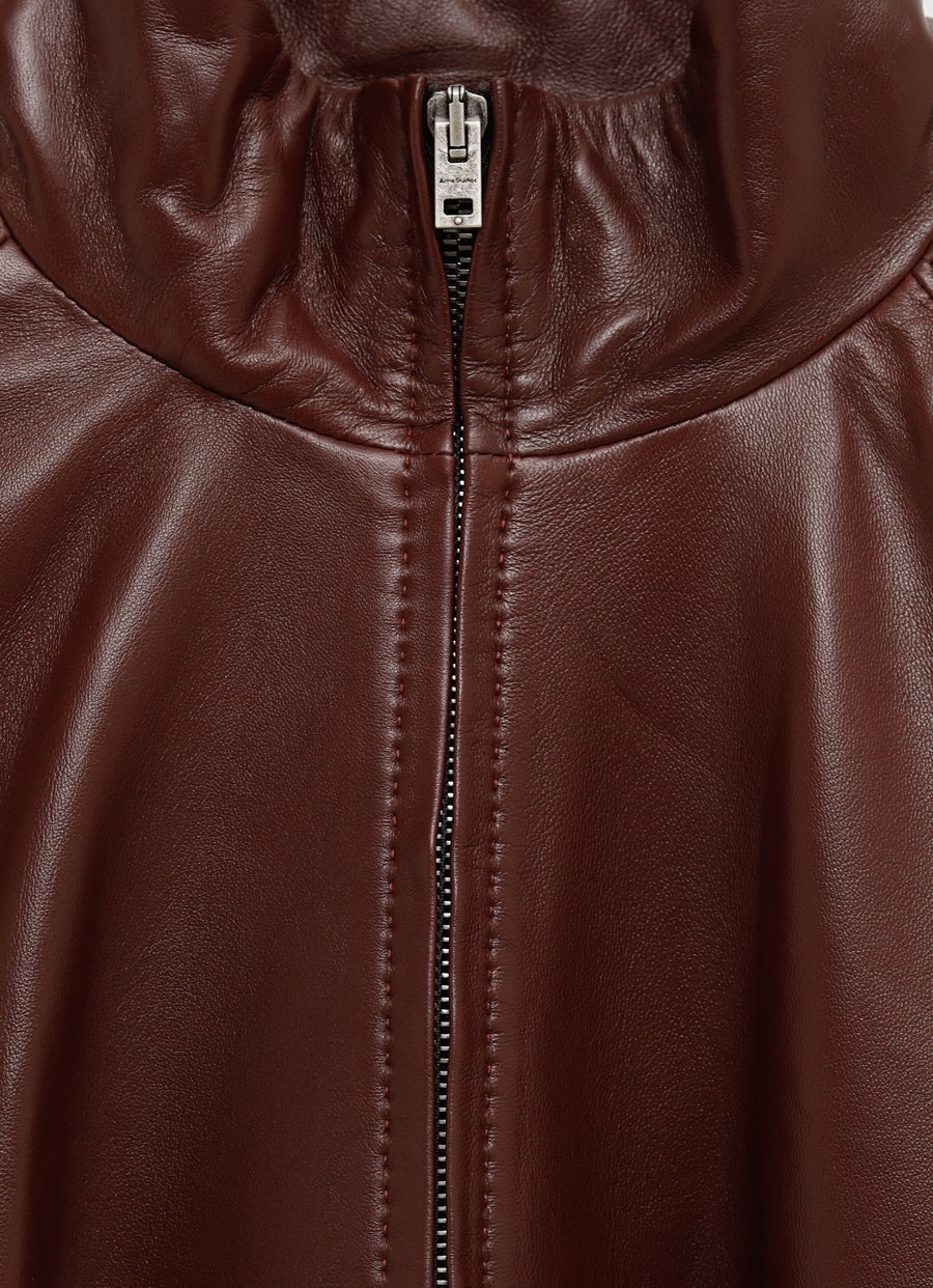 Chaqueta de cuero para hombre