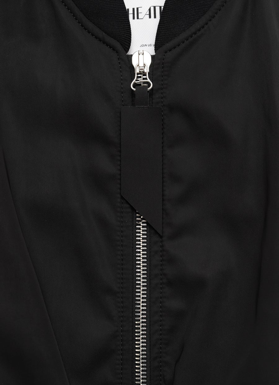 Chaqueta bomber de nailon