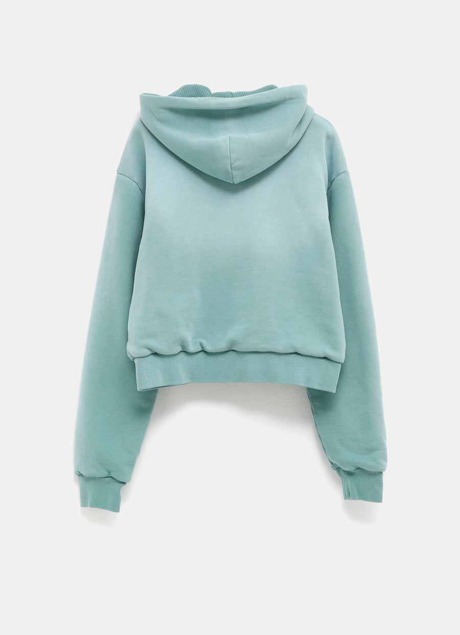 Sudadera con capucha Sprayed para hombre