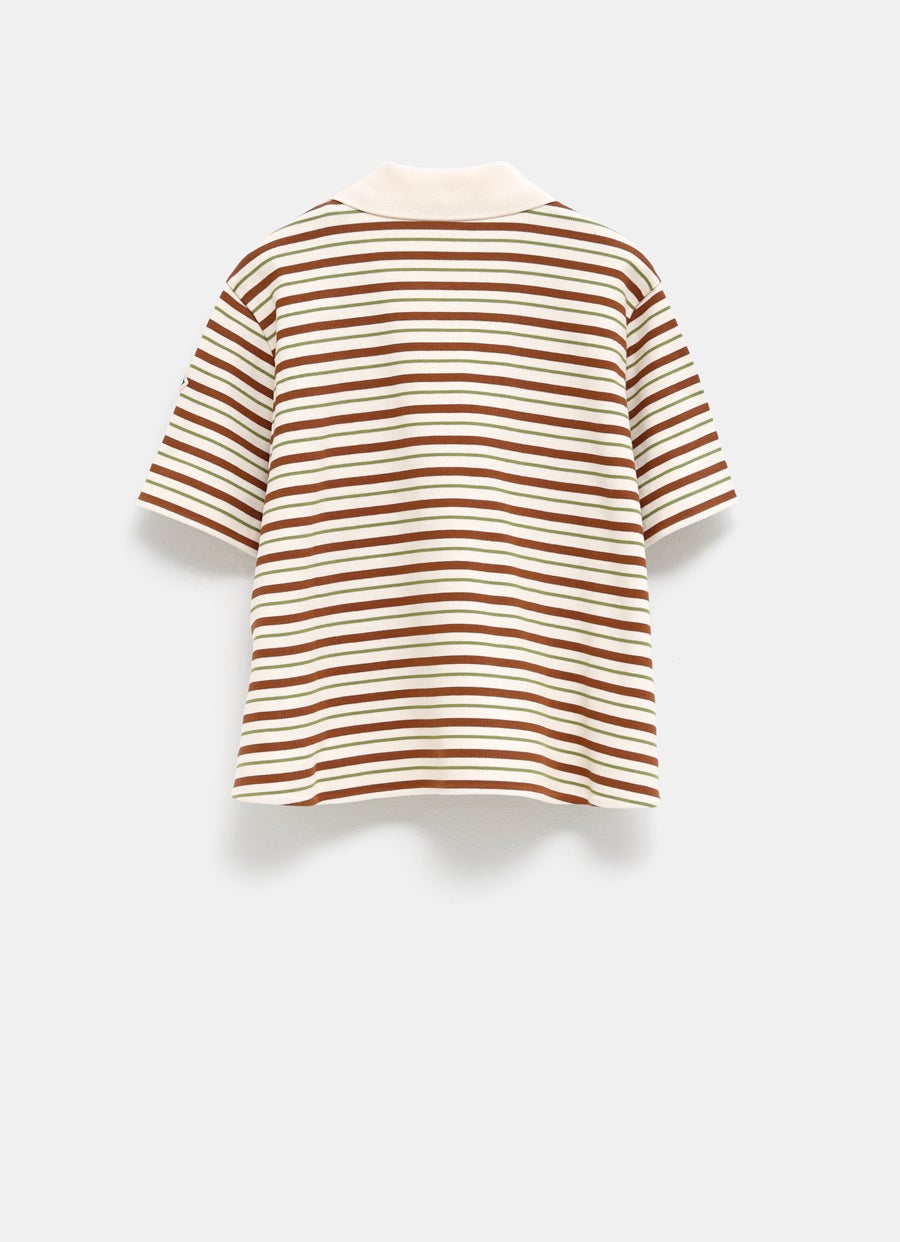 Polo a rayas para mujer