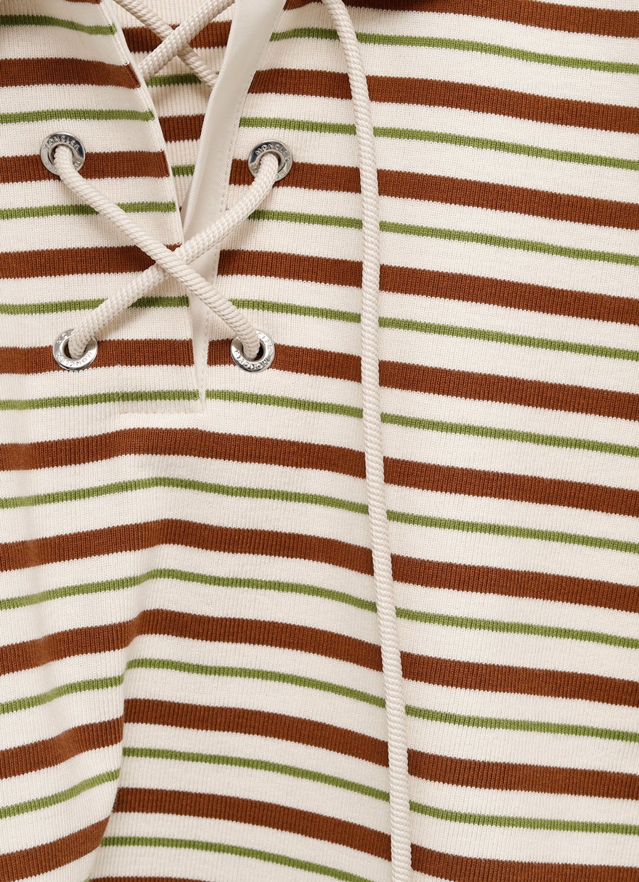 Polo a rayas para mujer