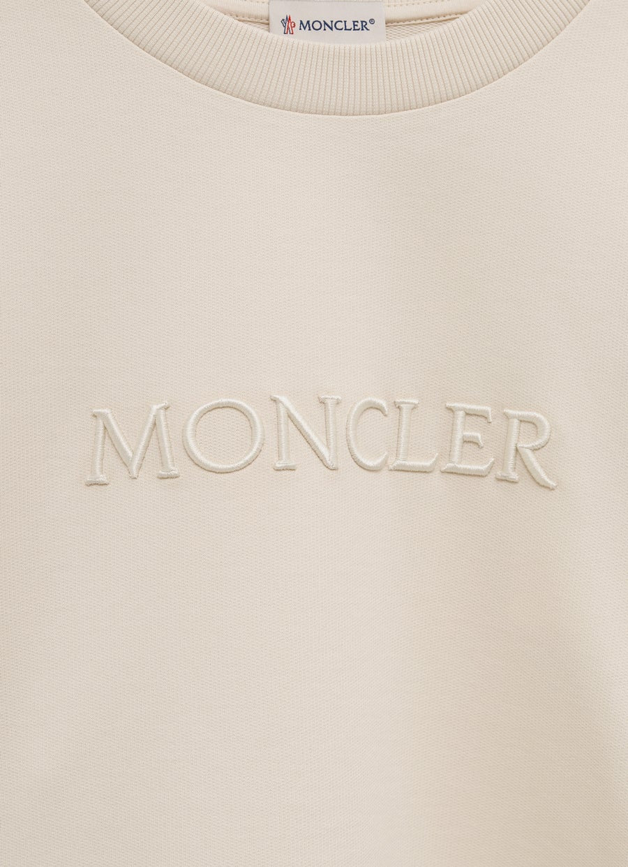 Sudadera con logo bordado para mujer
