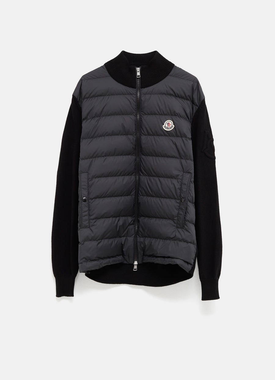 Cárdigan tricot con cremallera para hombre