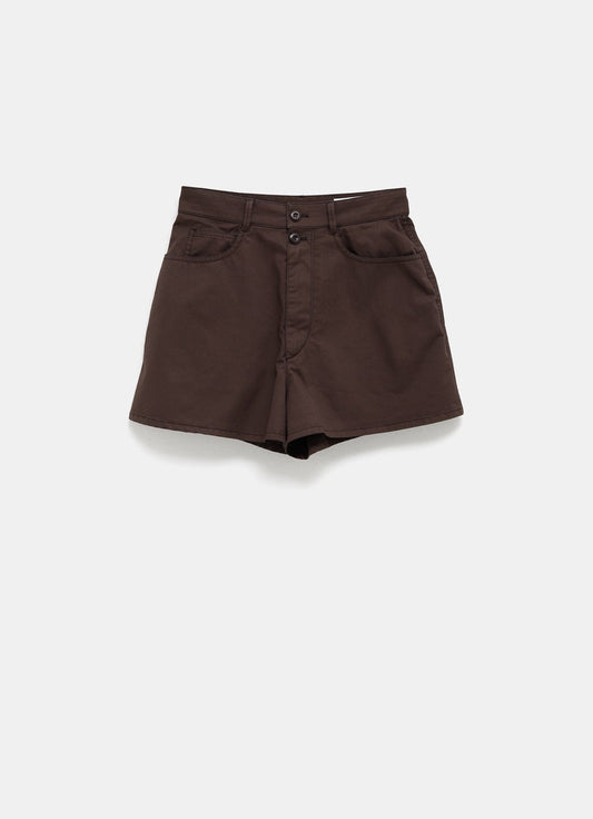 Short ancho de algodón