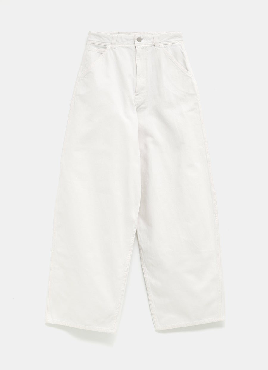 Pantalón denim grande para mujer