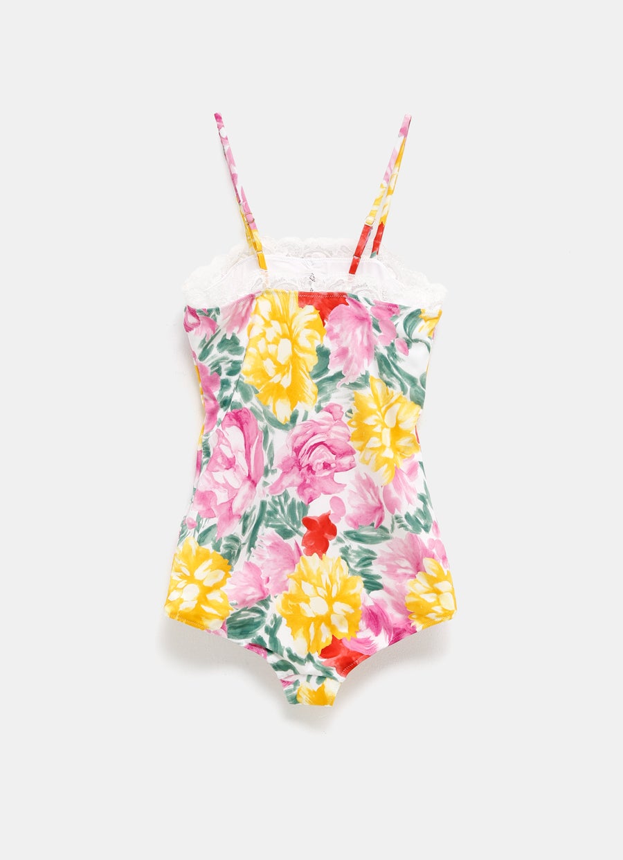 Body con estampado floral