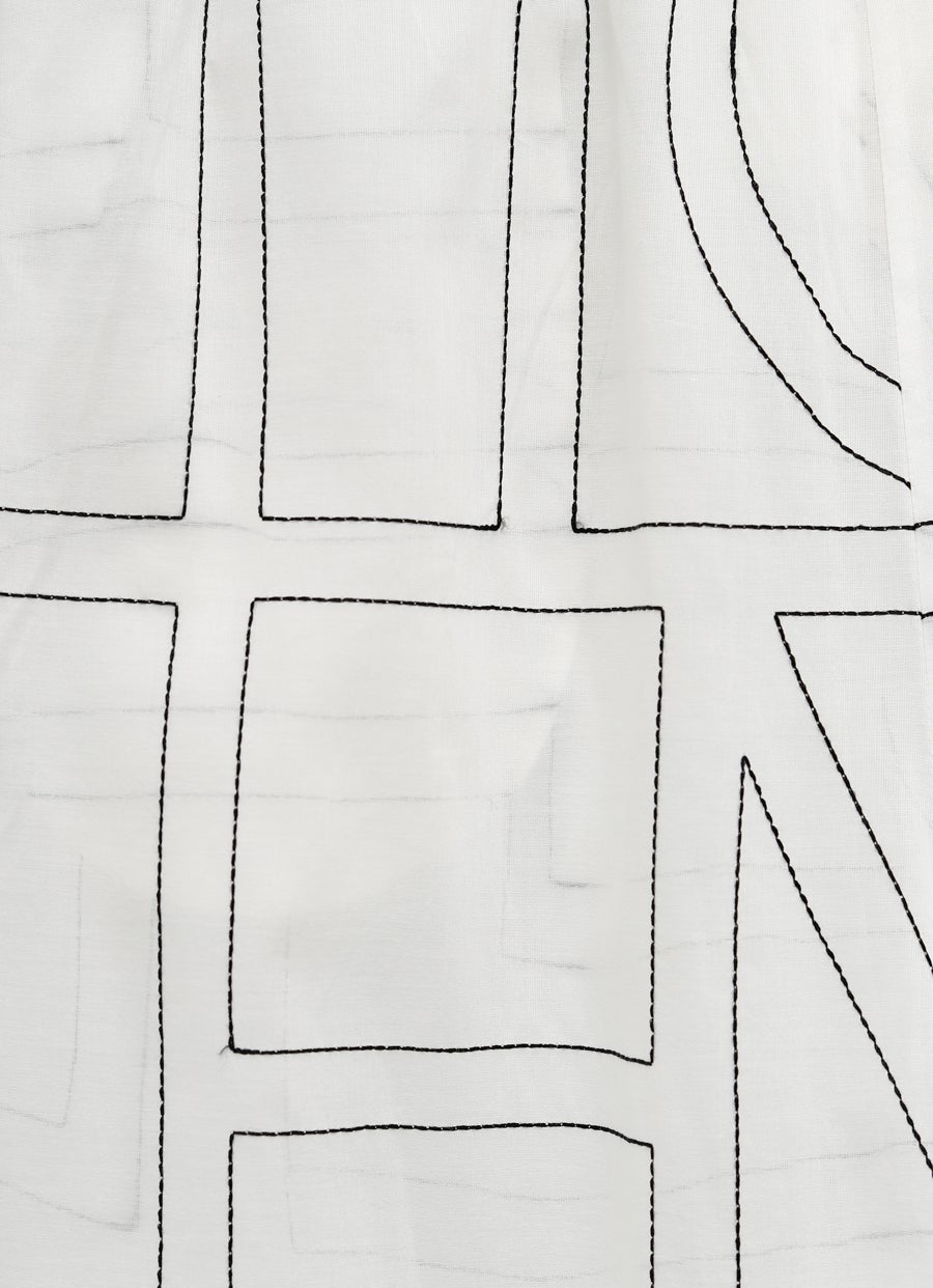 Pantalón de pijama con monograma