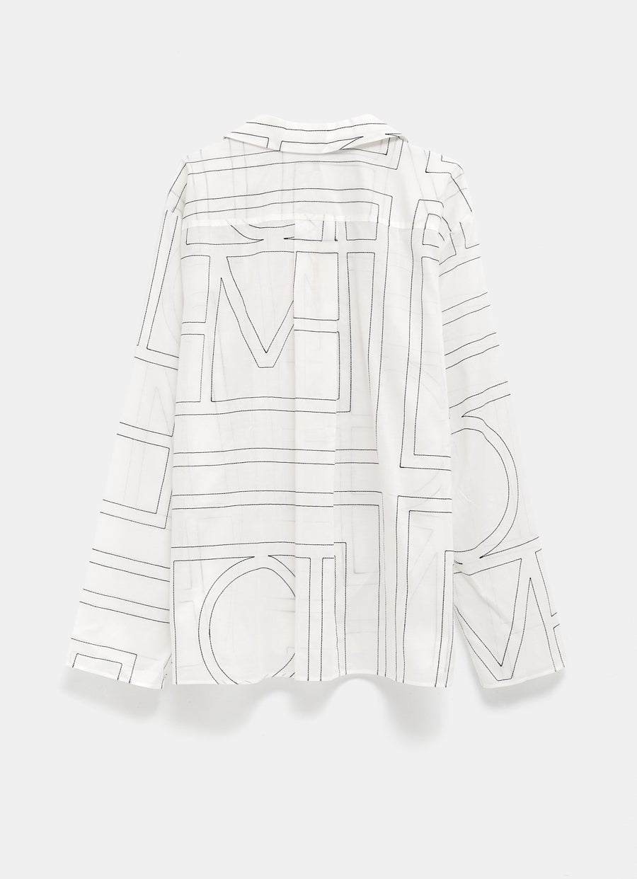 Camisa de pijama con monograma