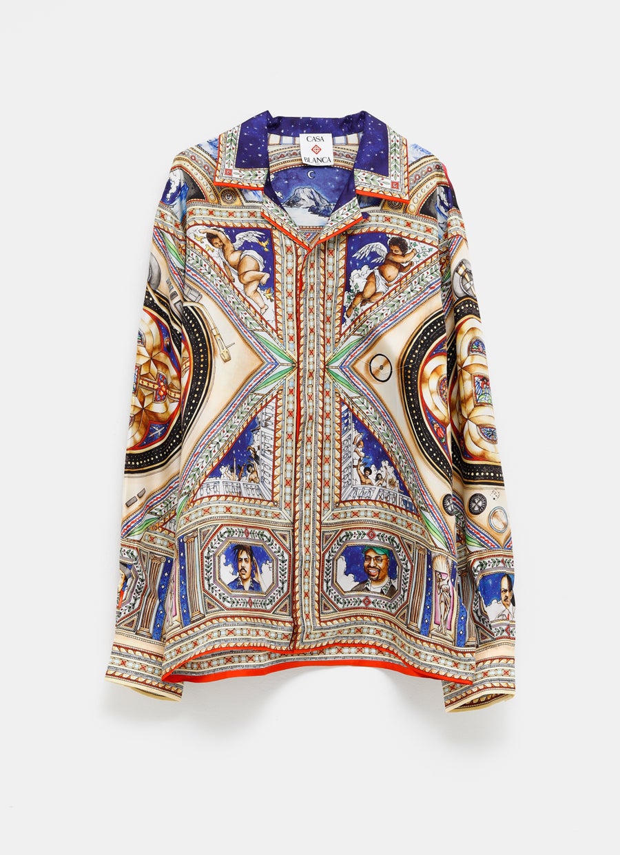 Camisa de seda Take me to Church