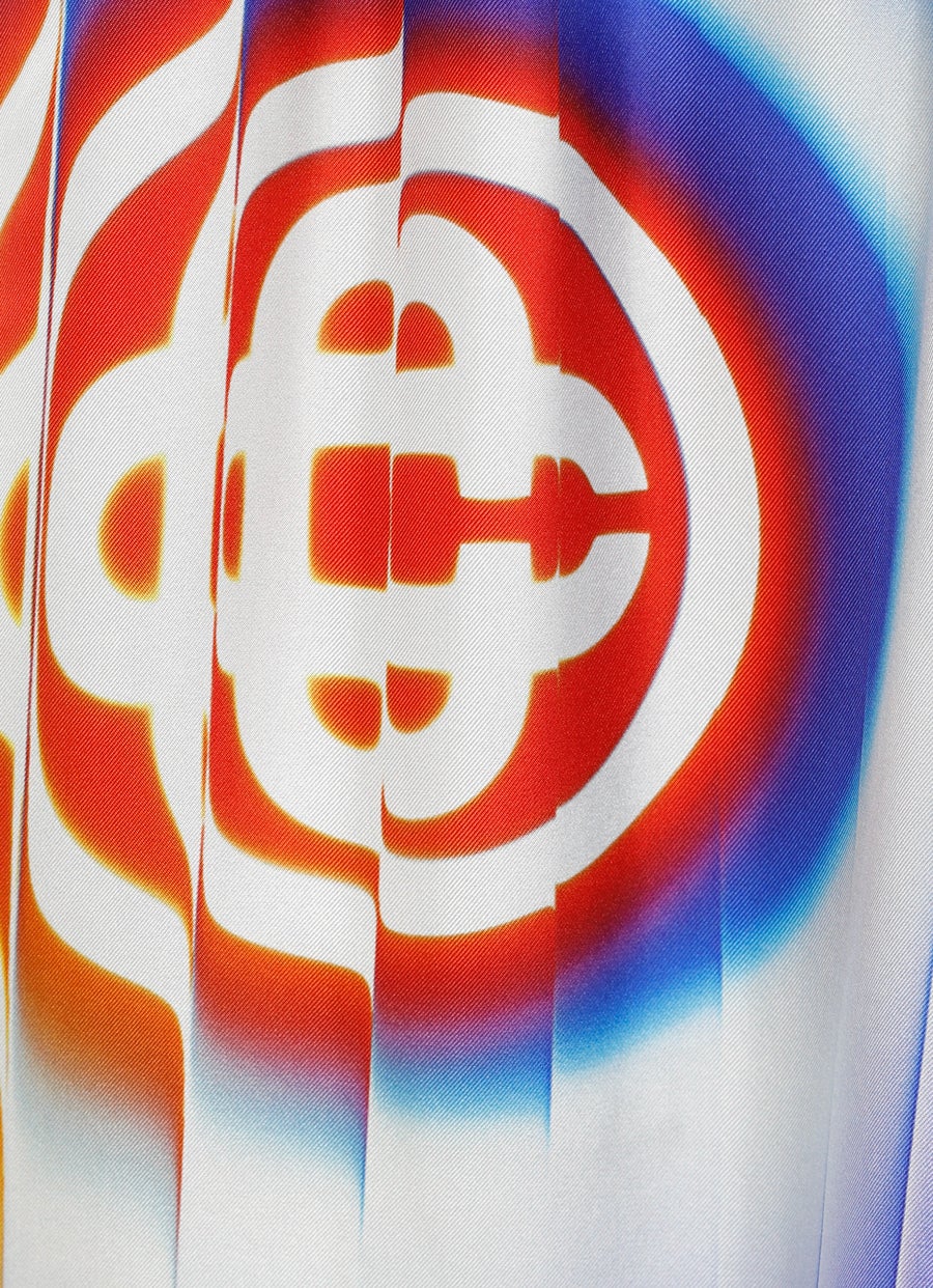 Pantalón corto de seda Shockwave