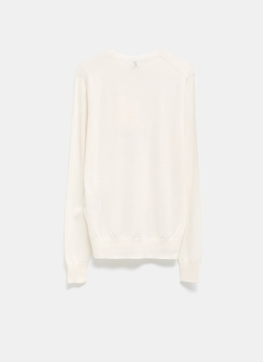 Jersey de cuello redondo