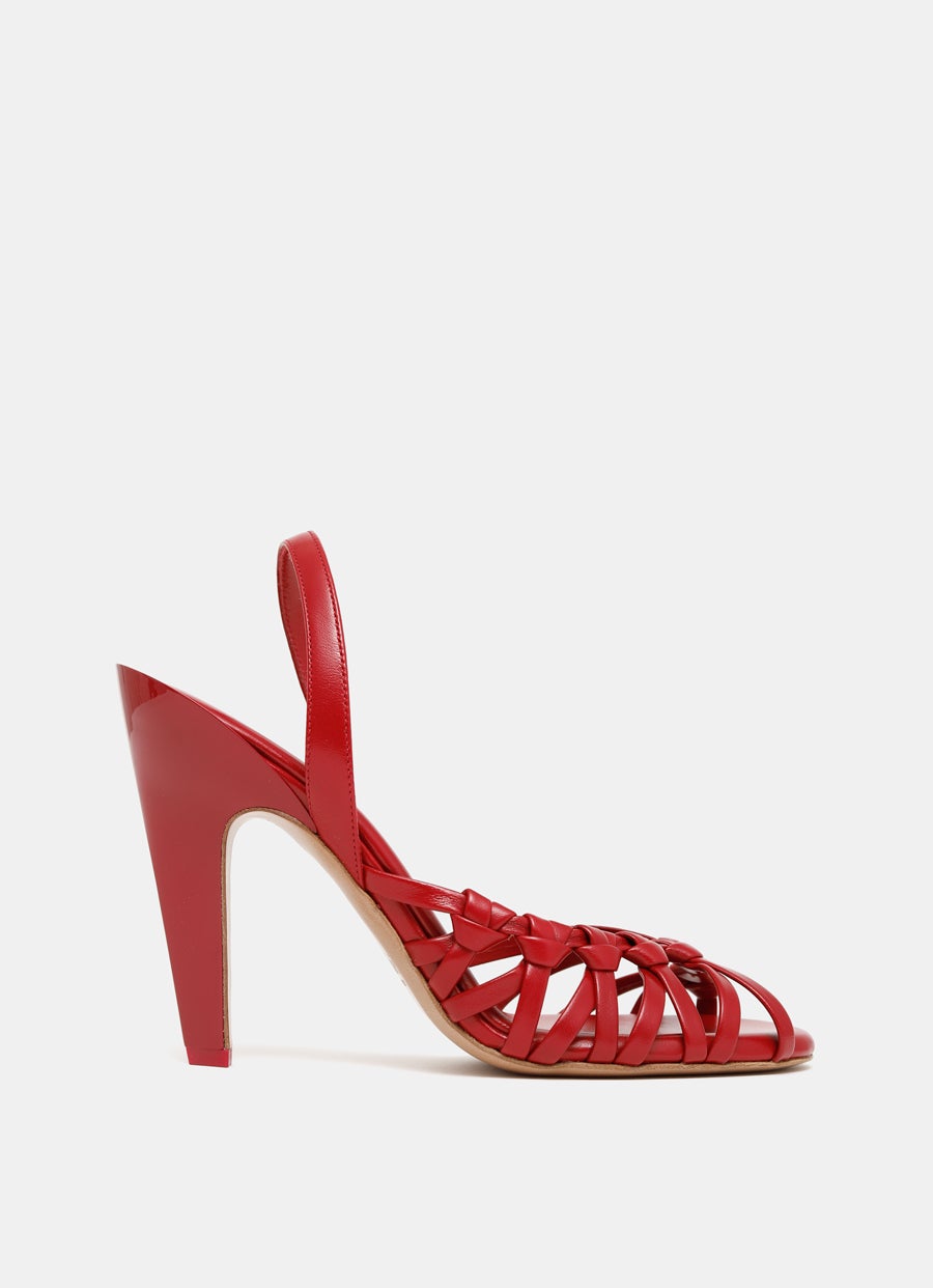 Sandalia de tacón Estra