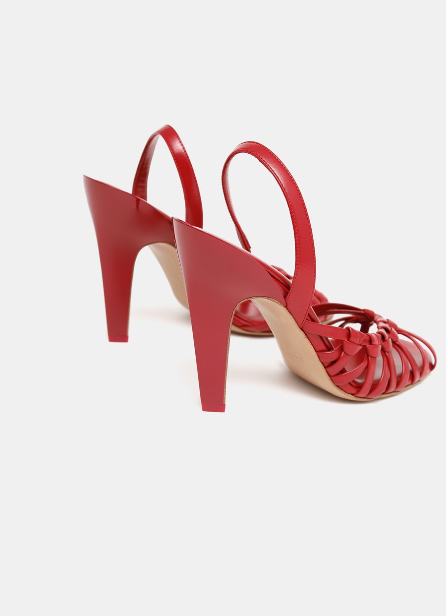 Sandalia de tacón Estra