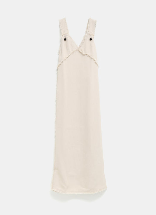 Vestido con escote de pico