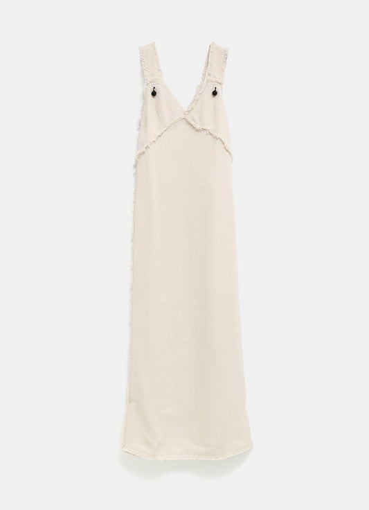 Vestido con escote de pico