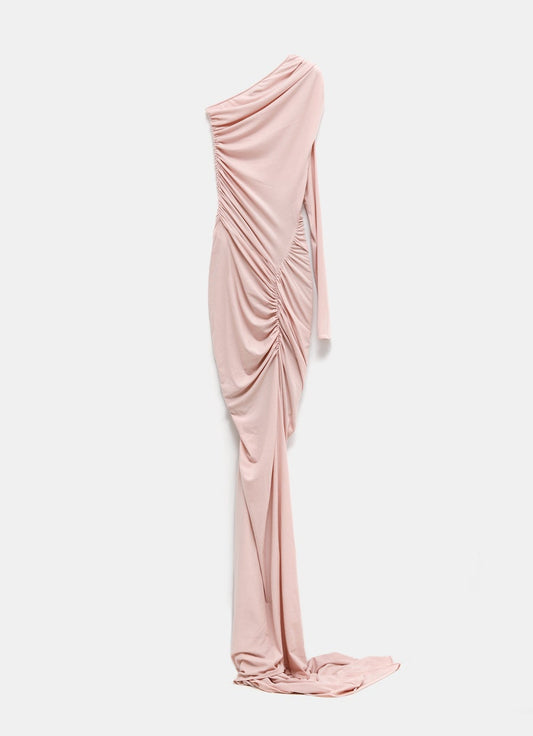 Vestido de noche asimétrico