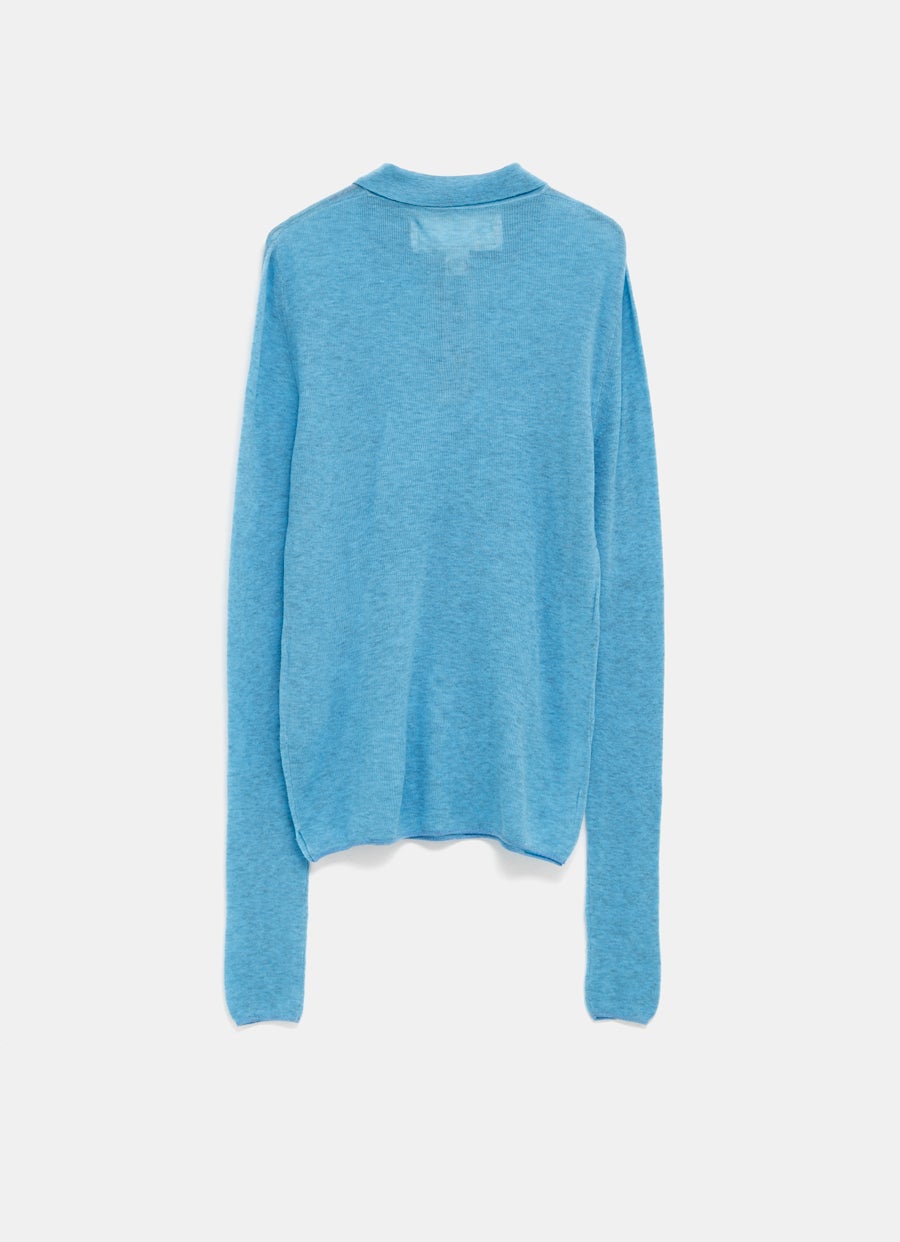 Polo de manga larga unisex