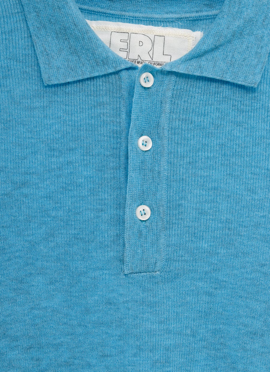 Polo de manga larga unisex