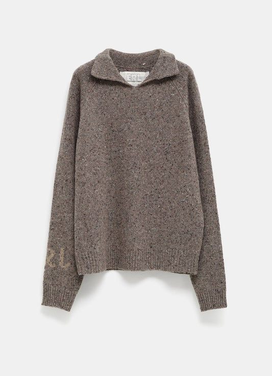 Jersey unisex de cuello abierto