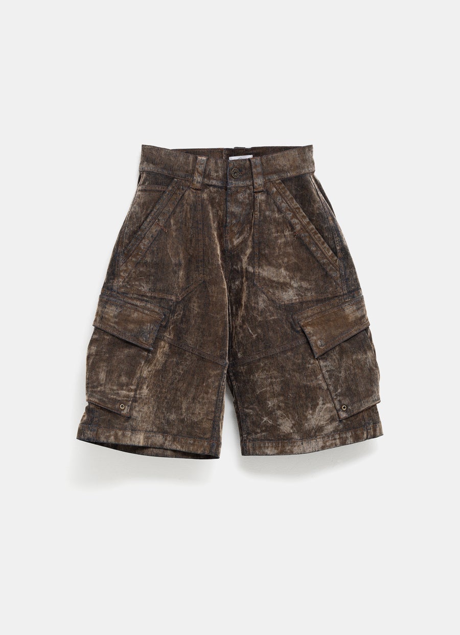 Pantalón corto cargo