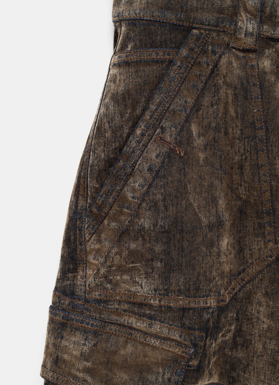 Pantalón corto cargo