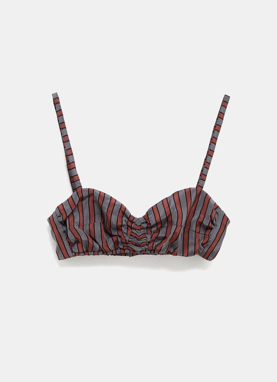 Top de tirantes a rayas