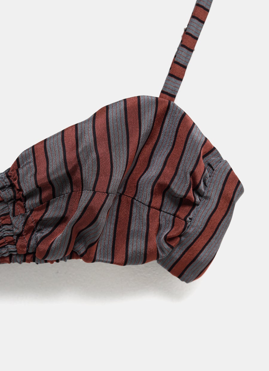 Top de tirantes a rayas